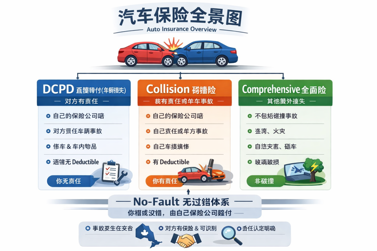 保险知识：Direct Compensation 在车险里通常指的是